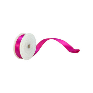 Vickerman QTX240770 - Fuchsia Shiny Wired Decorative Ribbon - 1" x 10 Yards 