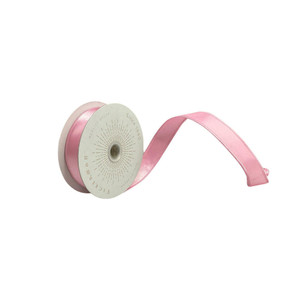 Vickerman QTX240779 - Pink Shiny Wired Decorative Ribbon - 1" x 10 Yards 
