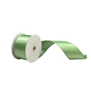 Vickerman QTX240944 - Seafoam Shiny Wired Decorative Ribbon - 2.5" x 10 Yards