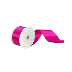 Vickerman QTX240970 - Fuchsia Shiny Wired Decorative Ribbon - 2.5" x 10 Yards 