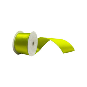 Vickerman QTX240973 - Lime Shiny Wired Decorative Ribbon - 2.5" x 10 Yards 