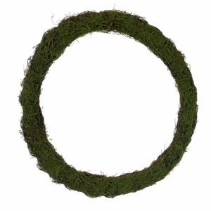 Vickerman FPQ240318M - 18" Circular Mossy Twig Wreath