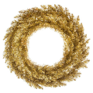 Vickerman K235530 - 30" Gold Fir Wreath
