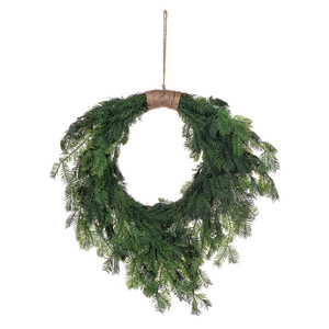 Vickerman RMA250328 - 28" Green Douglas Fir Wreath