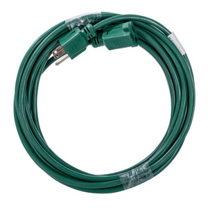 Vickerman V2416320 - 20 ft Outdoor Green Extension Cord 16AWG/SJTW