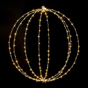 Vickerman X23S218 - 18 in. Warm White LED Fairy Motif Light - 240 Lights - Silver Wire