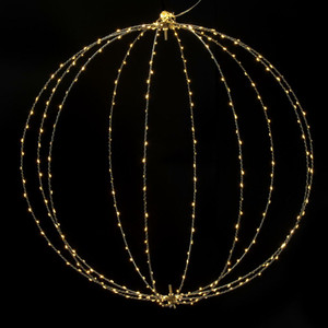 Vickerman X23S224 - 24 in. Warm White LED Fairy Motif Light - 400 Lights - Silver Wire 