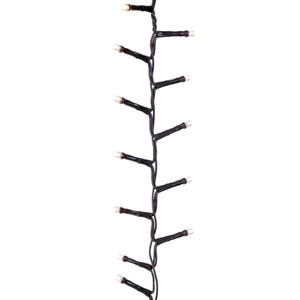 Vickerman X24B10101 - 73 ft Warm White LED Twinkle Christmas Light String - 1000 Lights