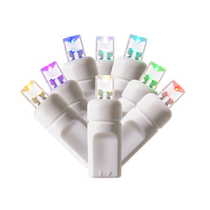 Vickerman X24E1740-WRGBW - 120 in. RGB Warm White LED Light Drop - 40 Lights - White Wire 