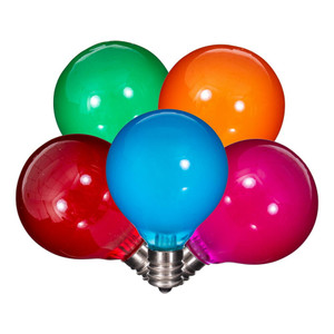 Vickerman X24G4100 - G40 Ceramic Multicolor LED Replacement Bulb - 10 Pack