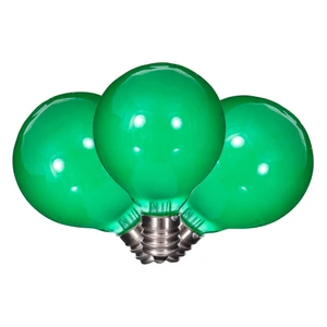 Vickerman X24G4104 - G40 Ceramic Green LED Replacement Bulb - 10 Pack