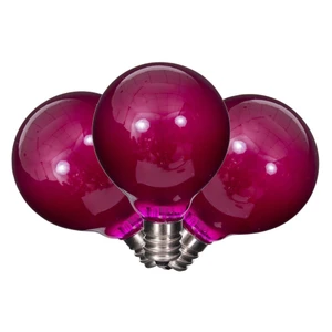 Vickerman X24G4106 - G40 Ceramic Purple LED Replacement Bulb - 10 Pack