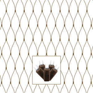 Vickerman X4B5610TPBG - Pink LED Twinkle Christmas Light String - 70 Lights - Brown Wire 