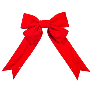 Vickerman L230330 - 30 inch Red Canvas Outdoor Bow
