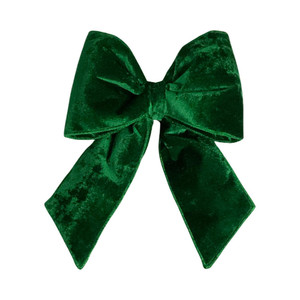 Vickerman QTX17786 - 12 inch Emerald Polyester Indoor Bow