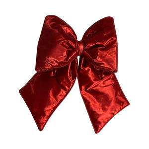 Vickerman QTX24017 - 18 inch Red Polyester Indoor Bow