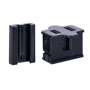 Vickerman VSPT2-KPLUG-F - Black Female Slide-On Plug for SPT2 Wire - 10 Pack