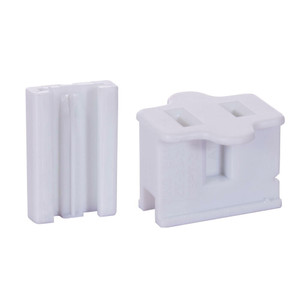 Vickerman VSPT2-WPLUG-F - White Female Slide-On Plug for SPT2 Wire - 10 Pack