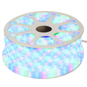 Vickerman X171520 - 150 ft x 1/2 in. Fluorescent Multicolor LED Rope Light 120V