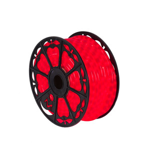 Vickerman X171523 - 150 ft x 1/2 in. Fluorescent Red LED Rope Light 120V