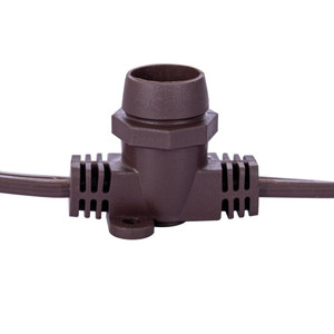 Vickerman VC7B12330 - 330 ft Brown E12 Socket Stringer with 330 Sockets - SPT2