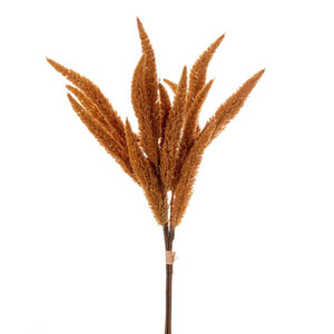 Vickerman EF231524 - 24 in. Yellow Brown Foxtail Bundle Artificial Spray - 3 Pack