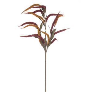 Vickerman FPQ233382 - 35 in. Yellow/Brown Heather Artificial Spray - 3 Pack