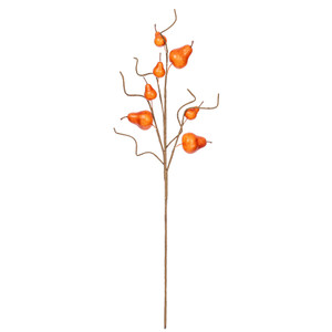 Vickerman FPQ236761 - 32 in. Light Red Pear Artificial Spray - 3 Pack
