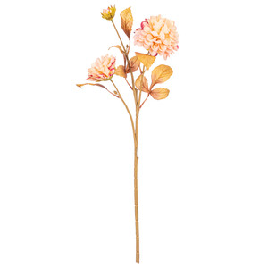 Vickerman FR235079 - 26 in. Light Pink Chrysanthemum Artificial Spray - 3 Pack 