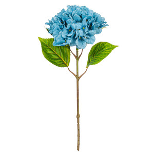 Vickerman FXT240332 - 20 in. Blue Real Touch Hydrangea Artificial Spray - 2 Pack