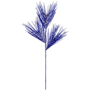 Vickerman QG250502 - 31 in. Blue 3-Tip Starburst Artificial Spray - 3 Pack 