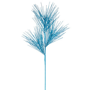 Vickerman QG250532 - 31 in. Baby Blue 3-Tip Starburst Artificial Spray - 3 Pack 