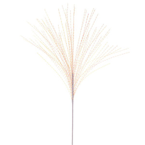 Vickerman QG252001 - 31 in. Iridescent White Starburst Artificial Spray - 6 Pack 