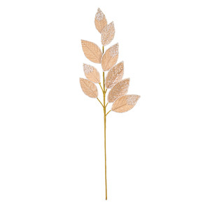Vickerman RG253338 - 32 in. Champagne Velvet Pearl Artificial Spray - 2 Pack 