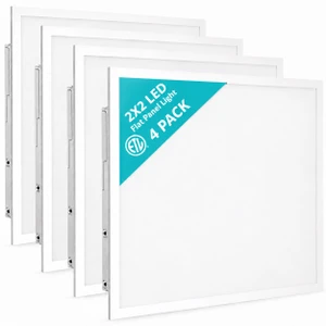 JEE Lighting J-B2-S40-3565 - 2x2 LED Backlit Panel Light - DLC Premium - 4-Pack