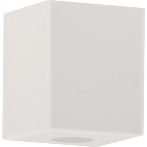 Volume Lighting GS-115 – 4" White Glass Cube Shade