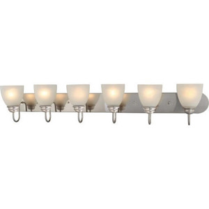 Volume Lighting V1986-33 Indoor Brushed Nickel Bathroom Vanity Light Bar