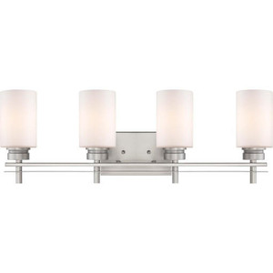 Volume Lighting V3754-62 Indoor Nickel Bath Bathroom or Vanity Bar Light