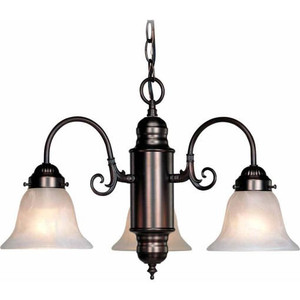 Volume Lighting V4323-79 Indoor Antique Bronze Chandelier