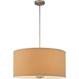 Volume Lighting V4355-33 Indoor Brushed Nickel Chandelier