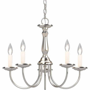 Volume Lighting V4515-33 Indoor Brushed Nickel Chandelier