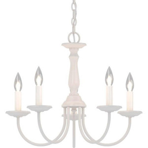 Volume Lighting V4515-6 Indoor White Interior Chandelier