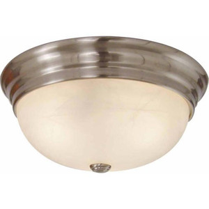 Volume Lighting V6823-33 Brushed Nickel Flush Mount