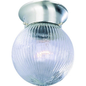 Volume Lighting V7303-33 Indoor Brushed Nickel Mini Flush-Mount