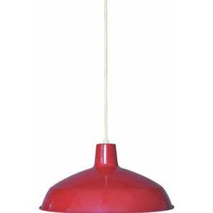 Volume Lighting V1819-16 Indoor Farmhouse Red Pendant