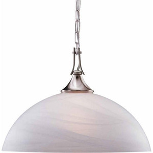  Volume Lighting V4831-33 Indoor Brushed Nickel Pendant