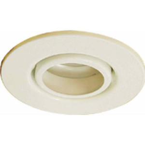 Volume Lighting V8407-6 White Recessed Gimbal Ring Trim