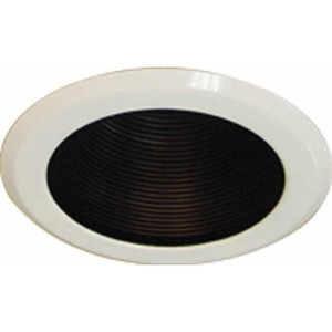 Volume Lighting V8508-5 Black Recessed Air Tight Cone Baffle Trim