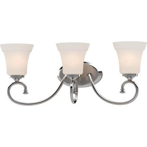 Volume Lighting V1063-3 Indoor Chrome Wall Mount