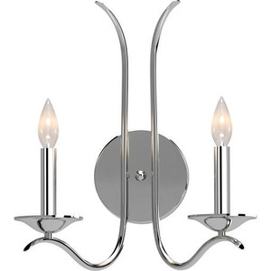 Volume Lighting V3002-93 Indoor Polished Nickel Wall Mount